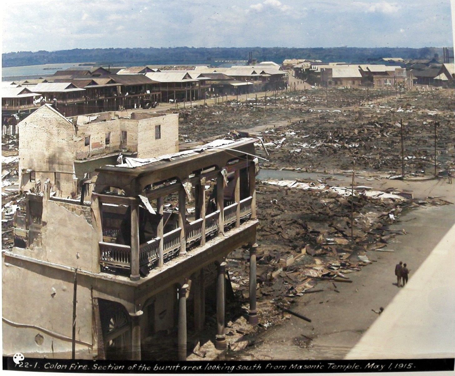 El Gran Incendio de Colón de 1915