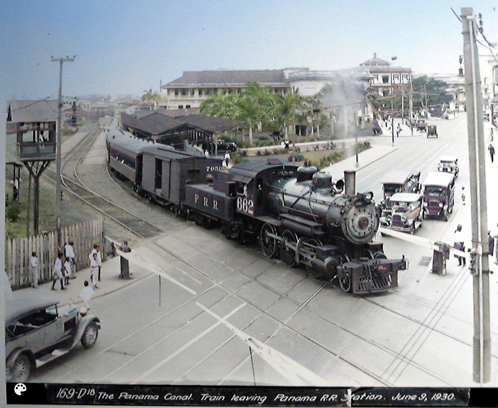 Se cumplen 95 años de la icónica fotografía del ferrocarril de Panamá