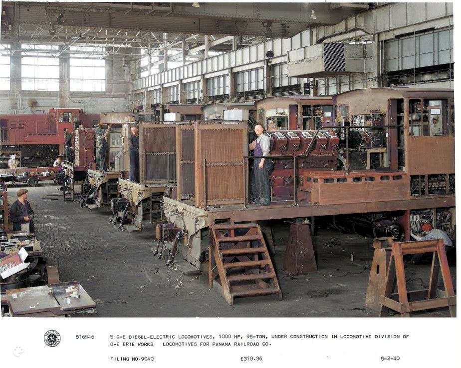 Locomotoras GE de 95 Toneladas