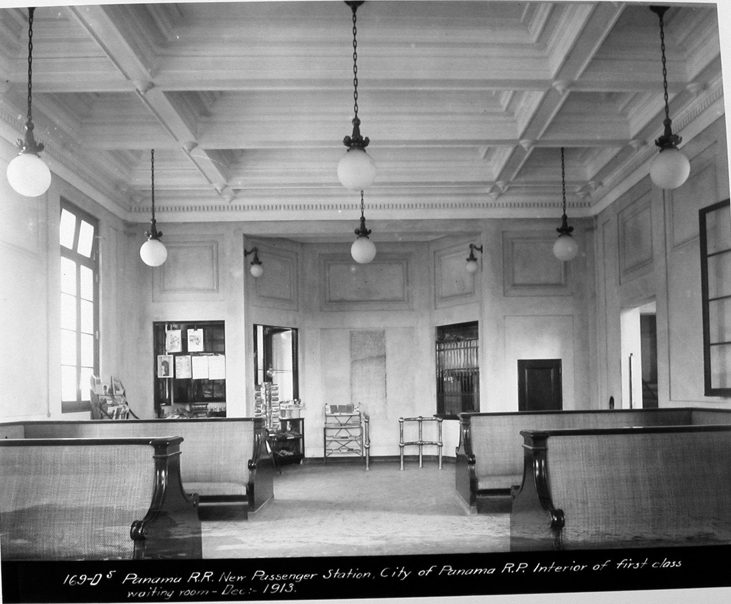 Serie de fotografías de la estación de pasajeros de Panamá