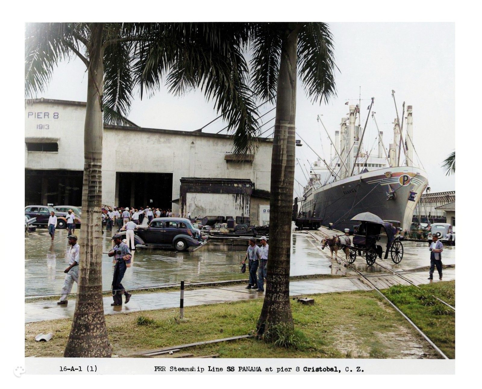 La Línea de Vapores del Ferrocarril de Panamá
